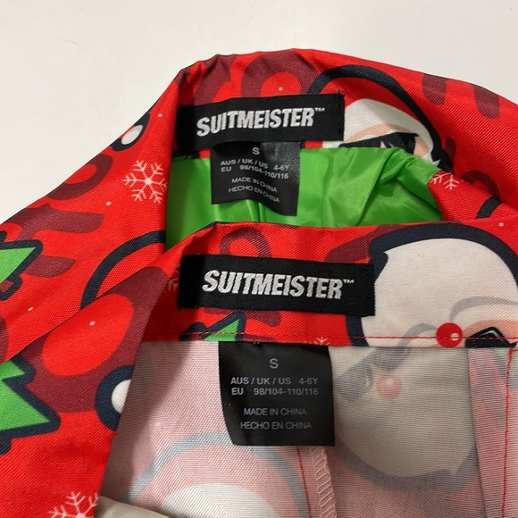 Suitmeister Christmas Santa Matching Suit Size Small (4-6 Year) - Picture 4 of 10